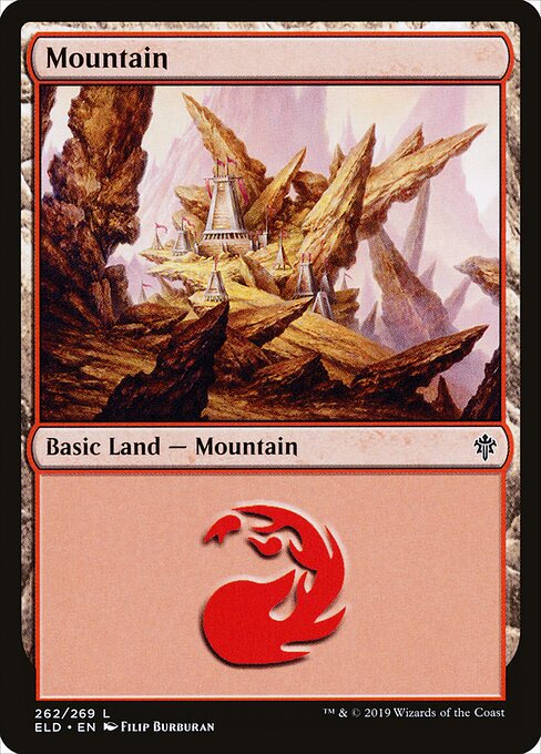 Throne of Eldraine - 262 - Mountain - Common