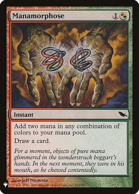 The List - SHM-211 - Manamorphose - Common