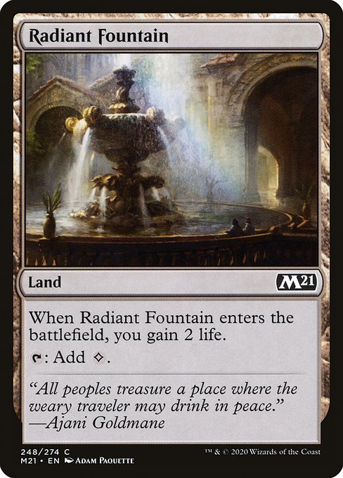 Core Set 2021 - 248 - Radiant Fountain - Common