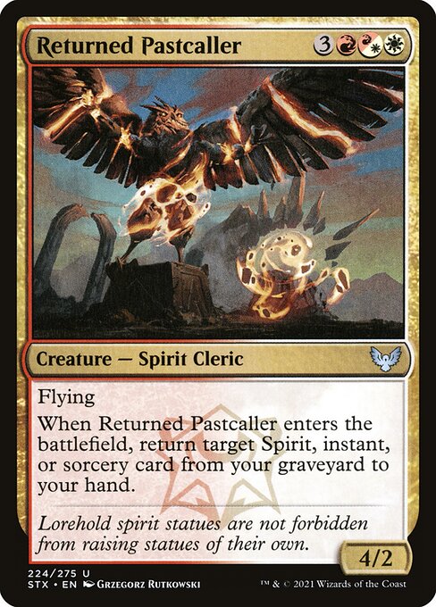 Strixhaven: School of Mages - 224 - Returned Pastcaller - Uncommon