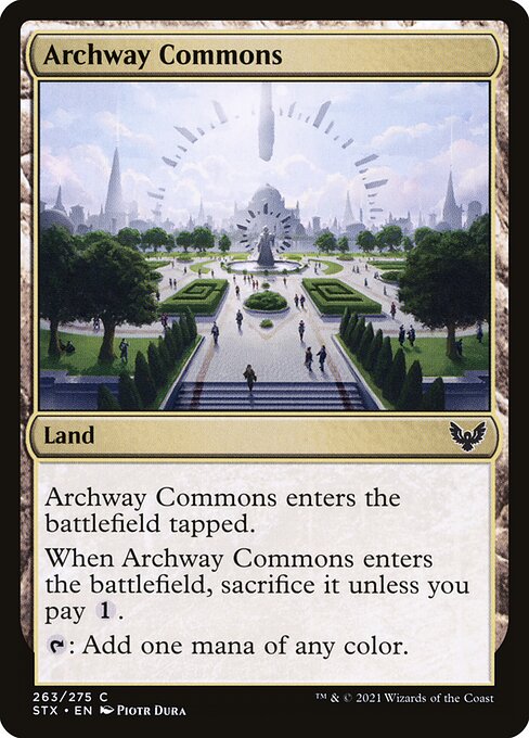 Strixhaven: School of Mages - 263 - Archway Commons - Common