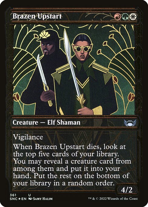 Streets of New Capenna - 361 - Brazen Upstart - Uncommon