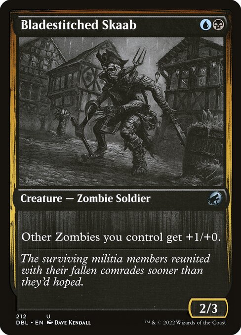 Innistrad: Double Feature - 212 - Bladestitched Skaab - Uncommon