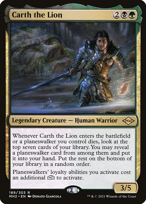 Modern Horizons 2 - 189 - Carth the Lion - Rare