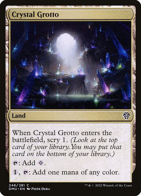 Dominaria United - 246 - Crystal Grotto - Common