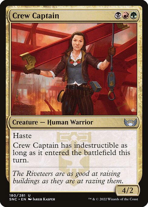 Streets of New Capenna - 180 - Crew Captain - Uncommon