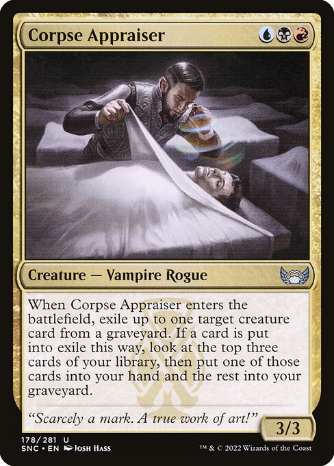 Streets of New Capenna - 178 - Corpse Appraiser - Uncommon