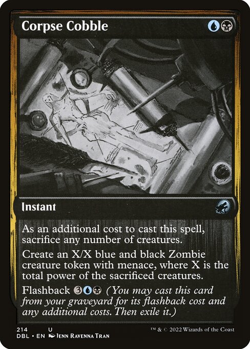 Innistrad: Double Feature - 214 - Corpse Cobble - Uncommon