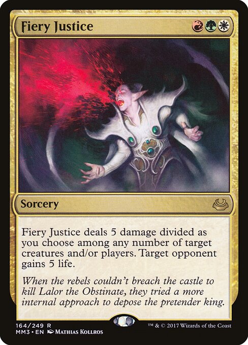 Modern Masters 2017 - 164 - Fiery Justice - Rare