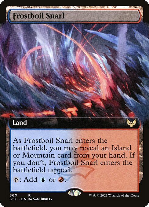 Strixhaven: School of Mages - 360 - Frostboil Snarl - Rare
