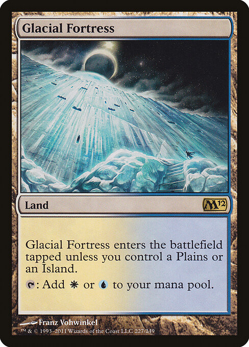 Magic 2012 - 227 - Glacial Fortress - Rare