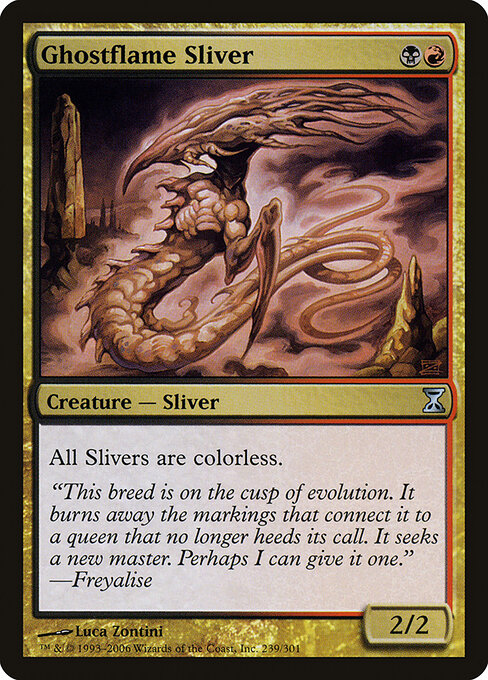 Time Spiral - 239 - Ghostflame Sliver - Uncommon