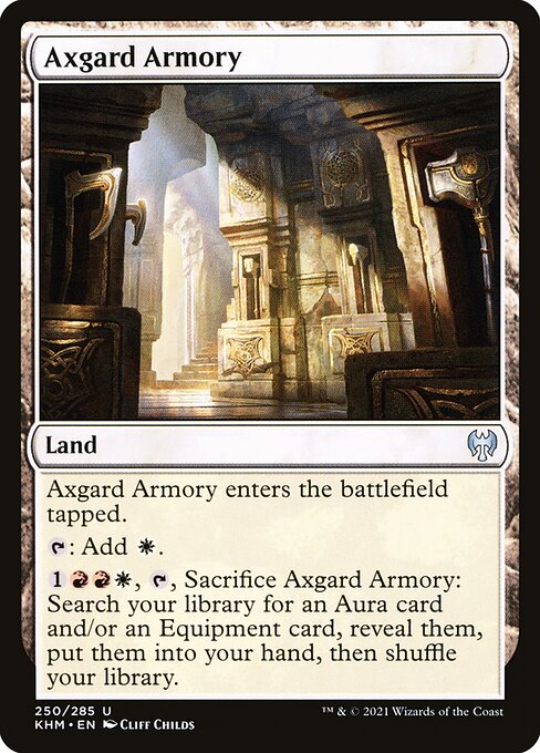 Kaldheim - 250 - Axgard Armory - Uncommon - Foil