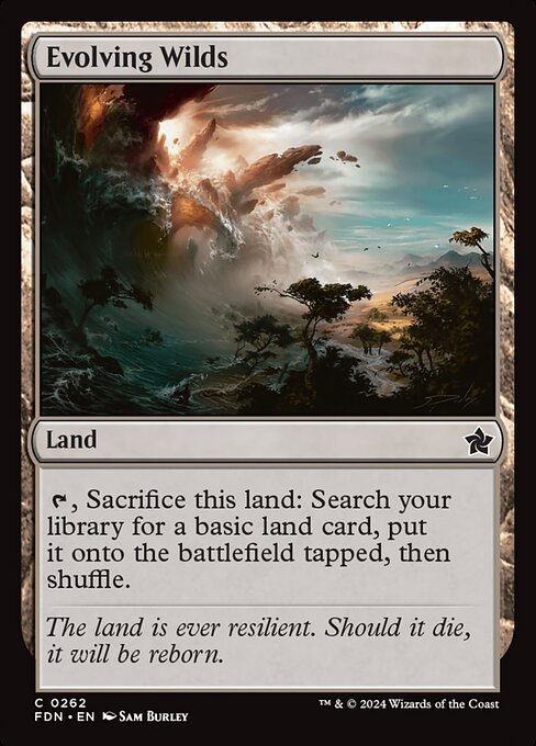 Foundations - 262 - Evolving Wilds - Common - Foil