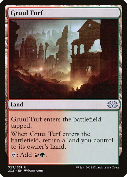 Double Masters 2022 - 325 - Gruul Turf - Uncommon - Foil
