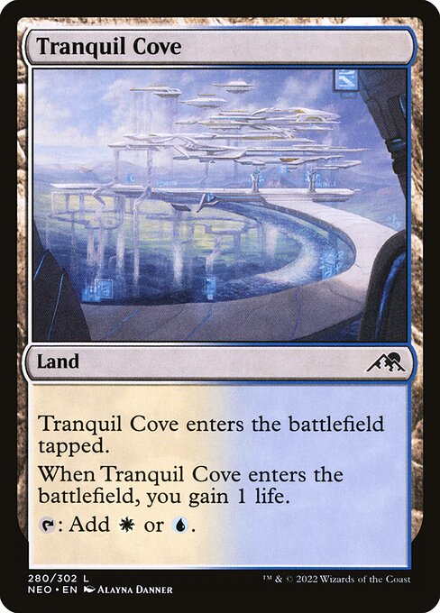 Kamigawa: Neon Dynasty - 280 - Tranquil Cove - Common - Foil