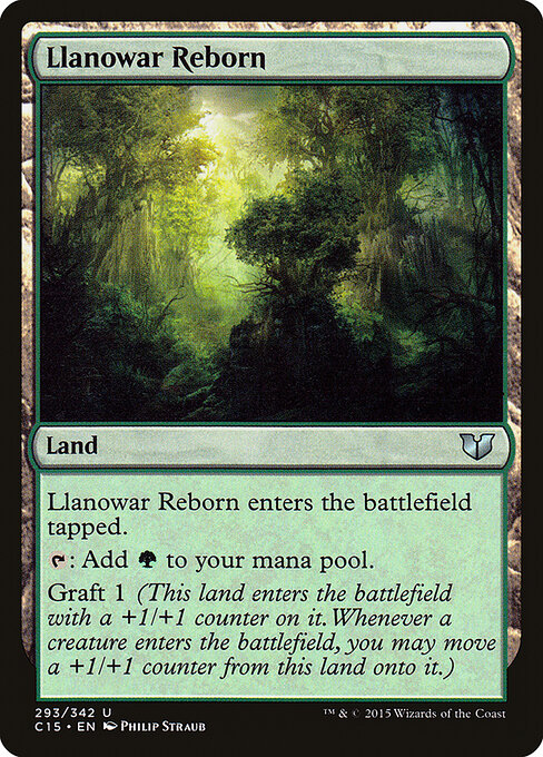 Commander 2015 - 293 - Llanowar Reborn - Uncommon