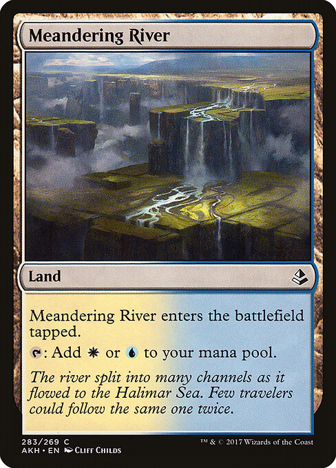 Amonkhet - 283 - Meandering River - Common