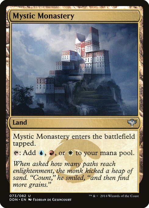 Duel Decks: Speed vs. Cunning - 73 - Mystic Monastery - Uncommon