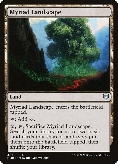 Commander Legends - 487 - Myriad Landscape - Uncommon