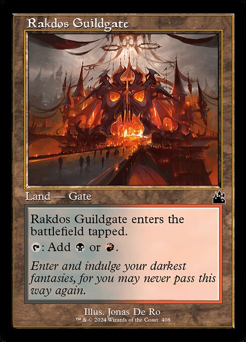 Ravnica Remastered - 408 - Rakdos Guildgate - Common
