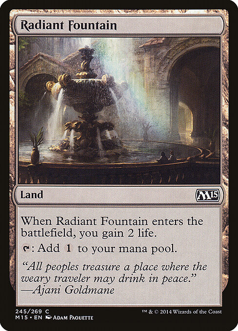 Magic 2015 - 245 - Radiant Fountain - Common