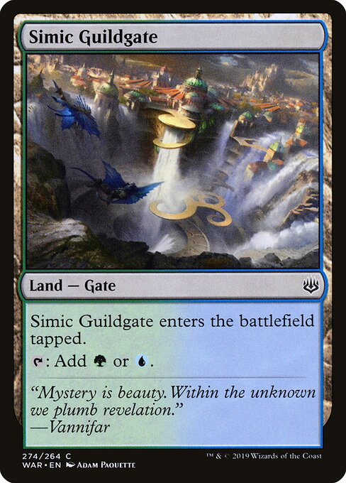 War of the Spark - 274 - Simic Guildgate - Common