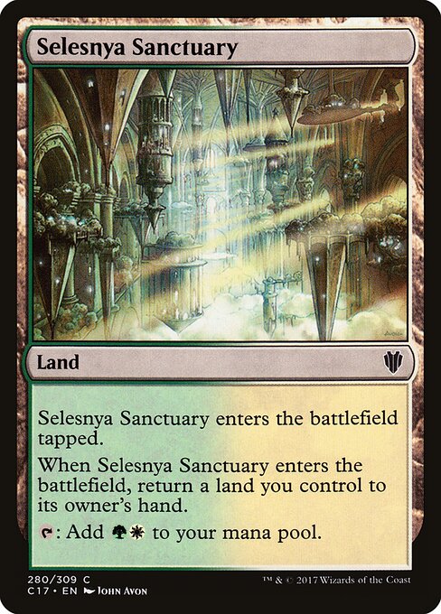 Commander 2017 - 280 - Selesnya Sanctuary - Common