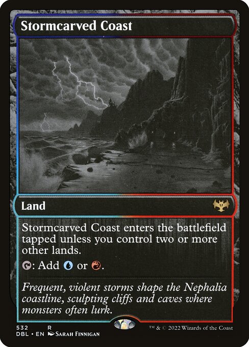 Innistrad: Double Feature - 532 - Stormcarved Coast - Rare