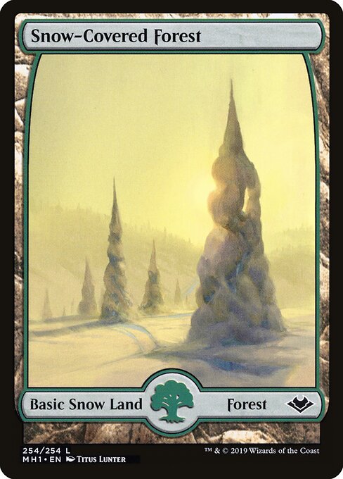 Modern Horizons - 254 - Snow-Covered Forest - Common
