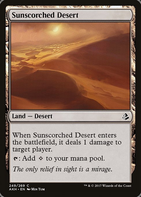 Amonkhet - 249 - Sunscorched Desert - Common