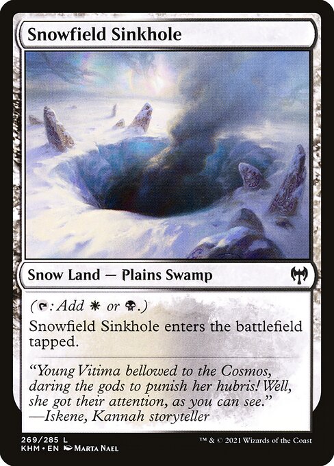 Kaldheim - 269 - Snowfield Sinkhole - Common