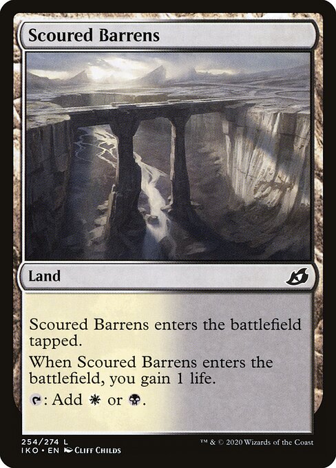 Ikoria: Lair of Behemoths - 254 - Scoured Barrens - Common