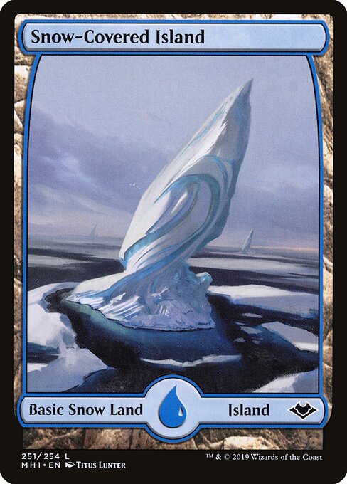 Modern Horizons - 251 - Snow-Covered Island - Common