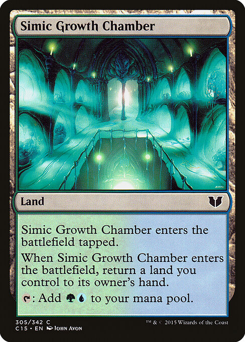 Commander 2015 - 305 - Simic Growth Chamber - Common