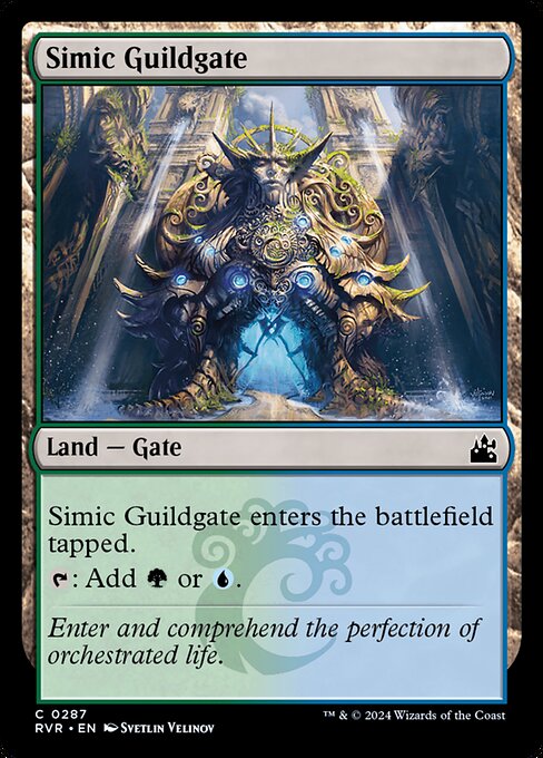 Ravnica Remastered - 287 - Simic Guildgate - Common