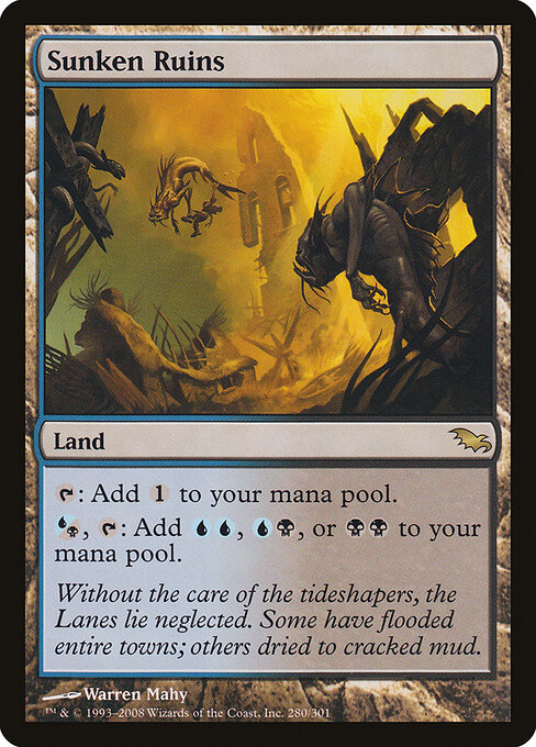 Shadowmoor - 280 - Sunken Ruins - Rare