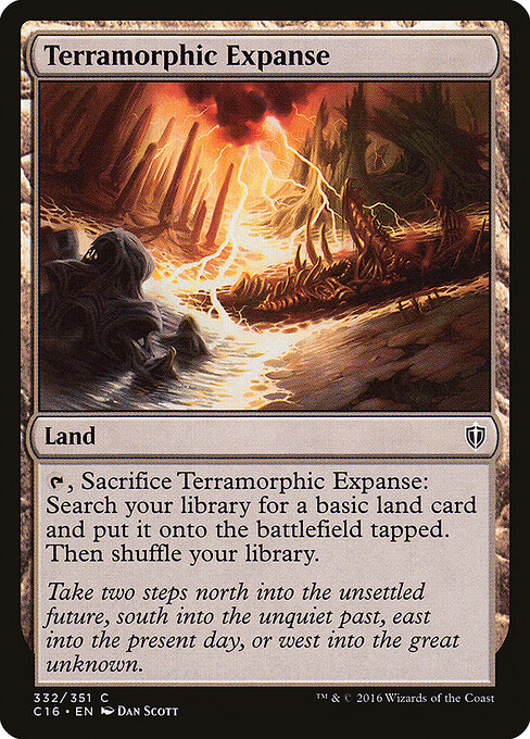 Commander 2016 - 332 - Terramorphic Expanse - Common