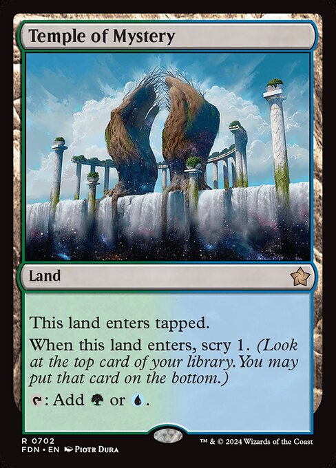 Foundations - 702 - Temple of Mystery - Rare
