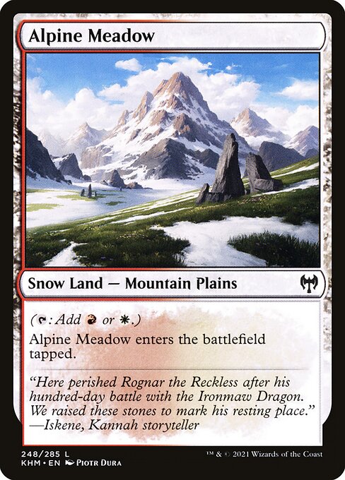 Kaldheim - 248 - Alpine Meadow - Common
