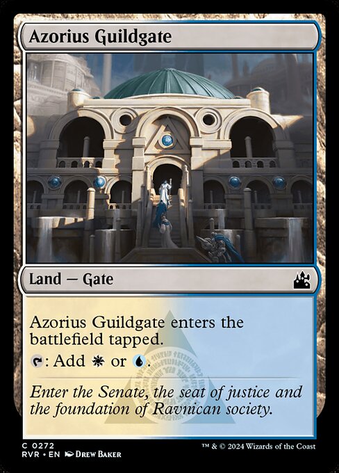 Ravnica Remastered - 272 - Azorius Guildgate - Common