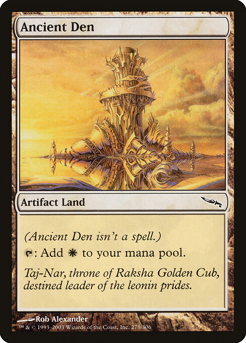 Mirrodin - 278 - Ancient Den - Common