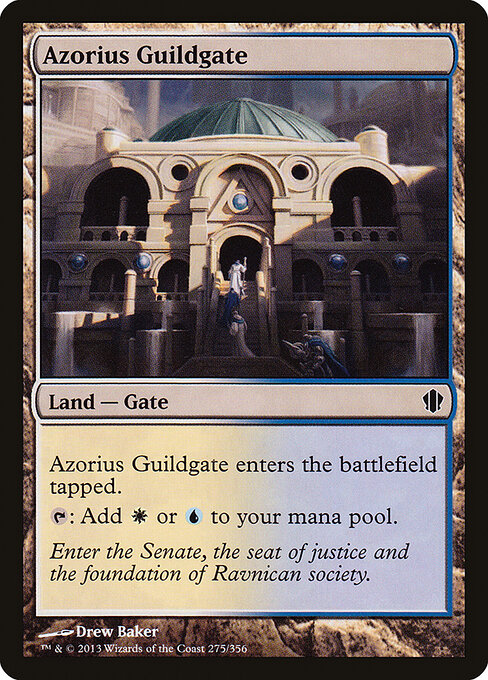 Commander 2013 - 275 - Azorius Guildgate - Common