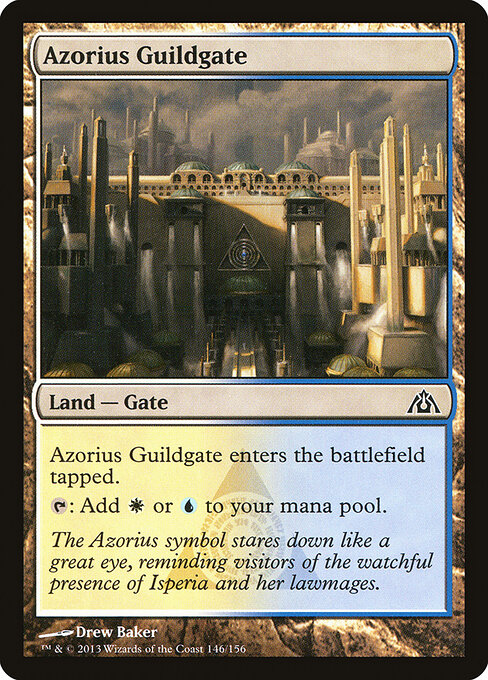 Dragon's Maze - 146 - Azorius Guildgate - Common