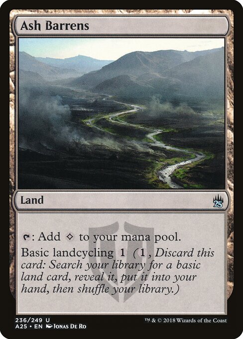 Masters 25 - 236 - Ash Barrens - Uncommon