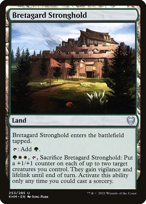 Kaldheim - 253 - Bretagard Stronghold - Uncommon