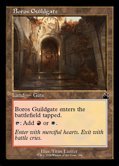 Ravnica Remastered - 398 - Boros Guildgate - Common