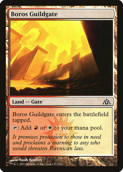Dragon's Maze - 147 - Boros Guildgate - Common
