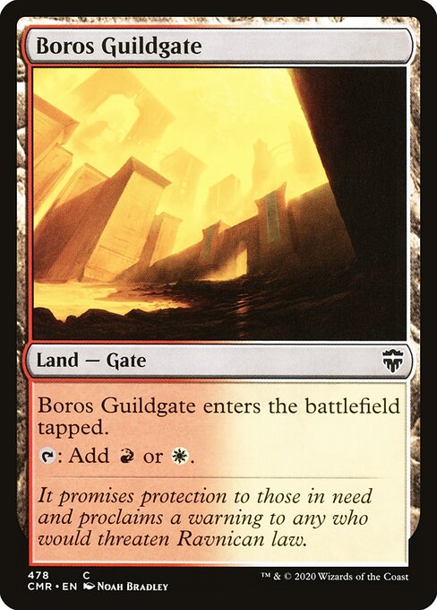 Commander Legends - 478 - Boros Guildgate - Common
