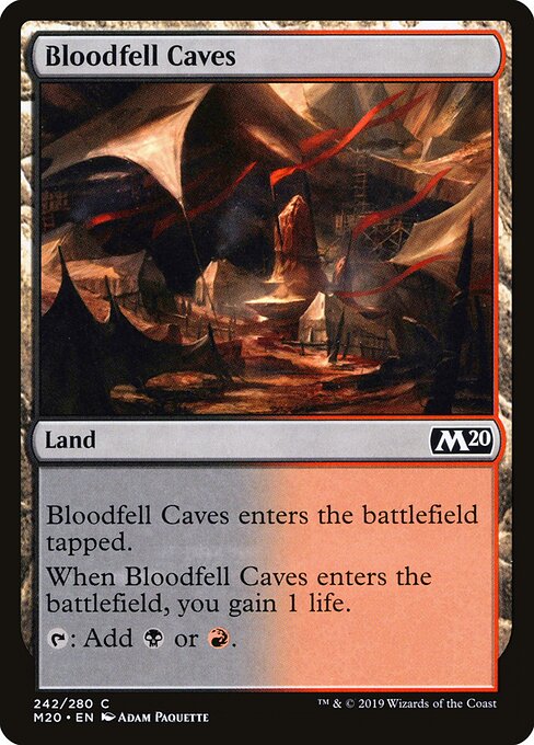 Core Set 2020 - 242 - Bloodfell Caves - Common